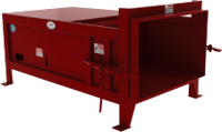 maroon colored Stationary Compactors maroon colored Stationary Compactors
