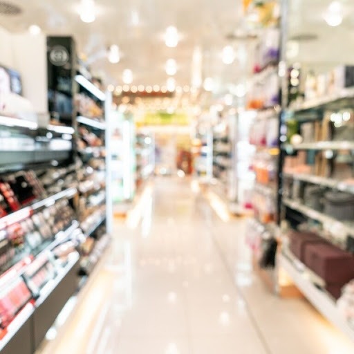 supermarket aisle